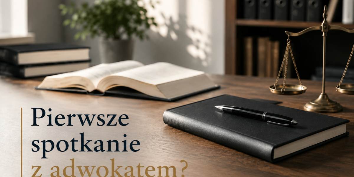 Pierwsze spotkanie z adwokatem